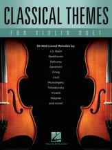 Classical Themes for Violin Duet Book cover